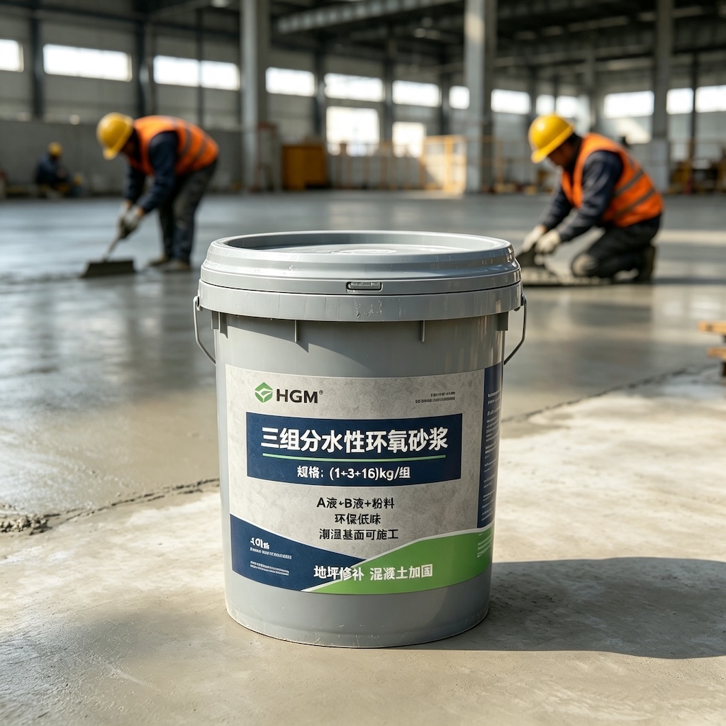 高密三组份水性环氧砂浆